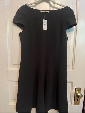 LOFT NWT Classic Black Dress